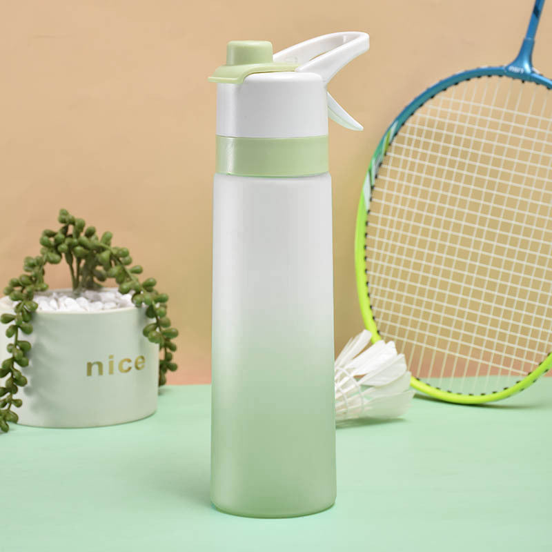 Spray Water Bottle for Girls – Large Capacity Sports & Travel Drinkware