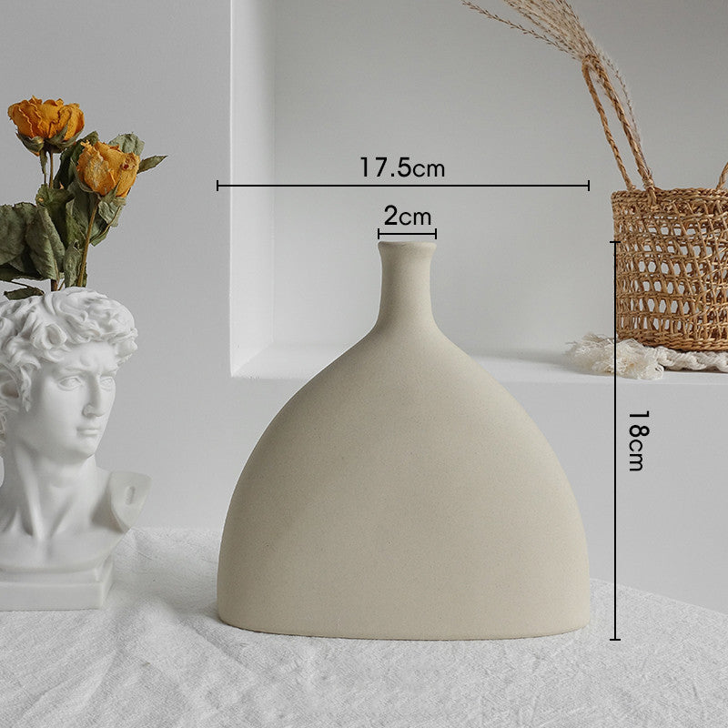 Ceramic Vase Dry Flower Arrangement Home Decoration