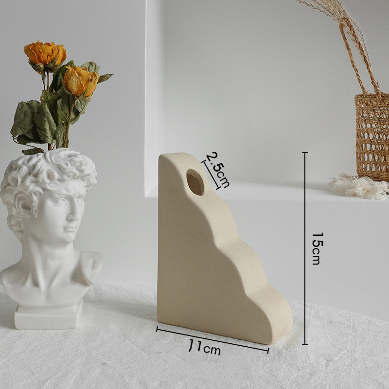 Ceramic Vase Dry Flower Arrangement Home Decoration