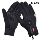 Waterproof Sports Gloves With Fleece