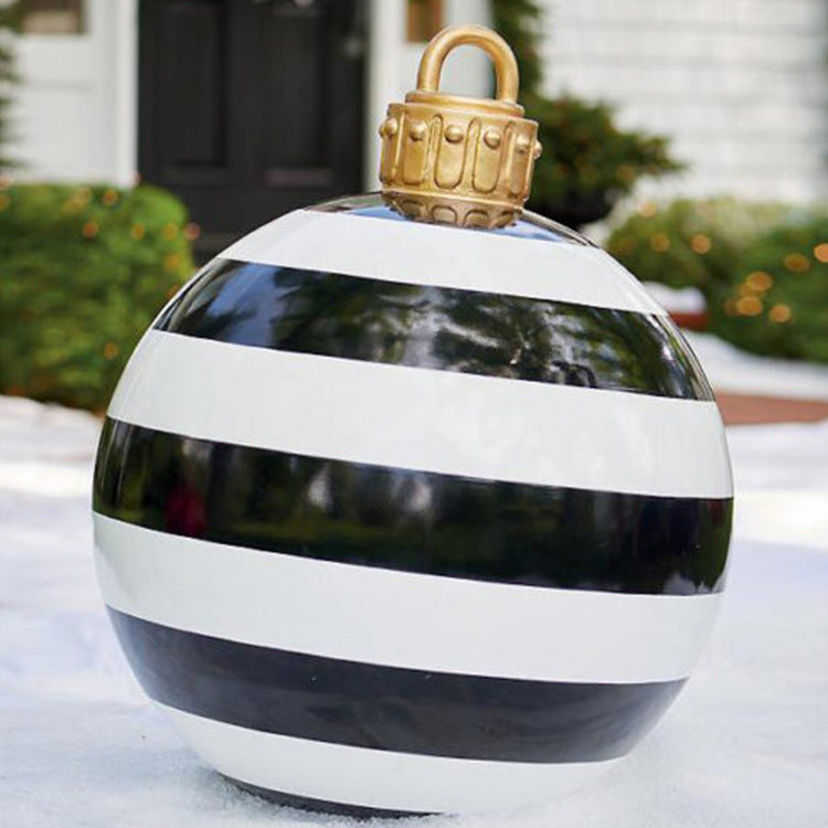 Inflatable PVC Christmas Ornament Ball Outdoor Decoration