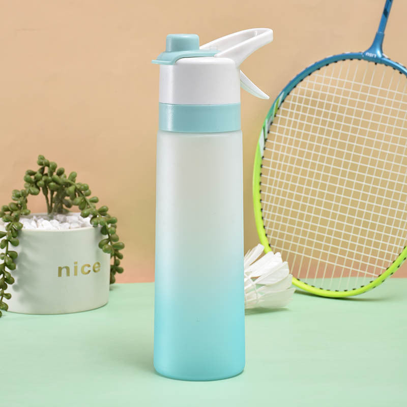 Spray Water Bottle for Girls – Large Capacity Sports & Travel Drinkware