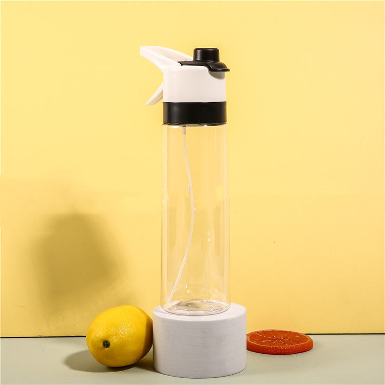 Spray Water Bottle for Girls – Large Capacity Sports & Travel Drinkware