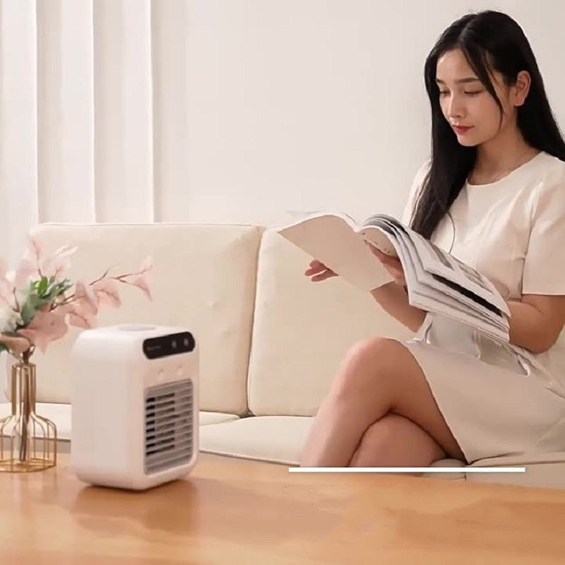 Portable Air Cooler Fan – Water Cooling AC for Room, Office & Car