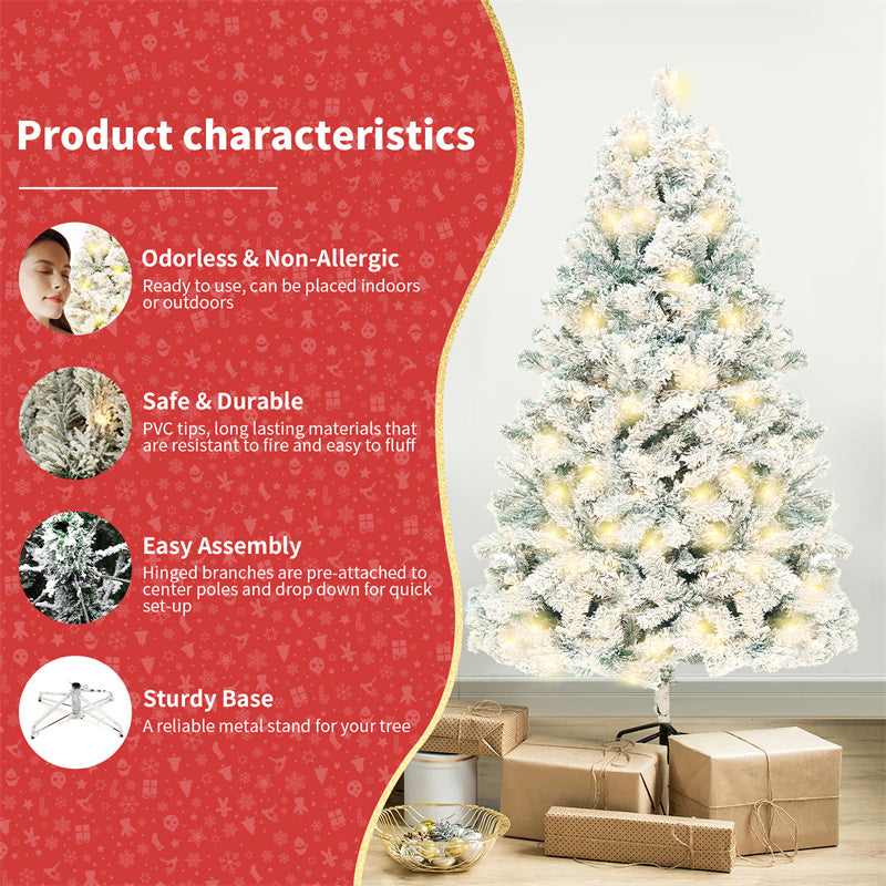 Artificial Snow Christmas Tree PVC Holiday Decoration