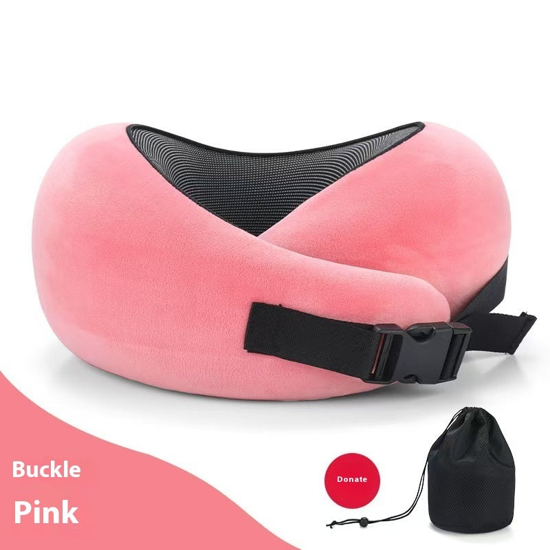 Memory Foam Travel Neck Pillow