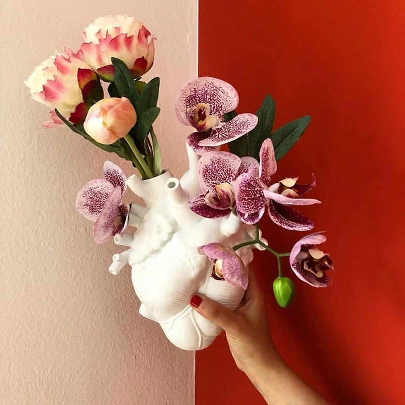 Nordic Style Flower Vase Sculpture Home Decor Pot