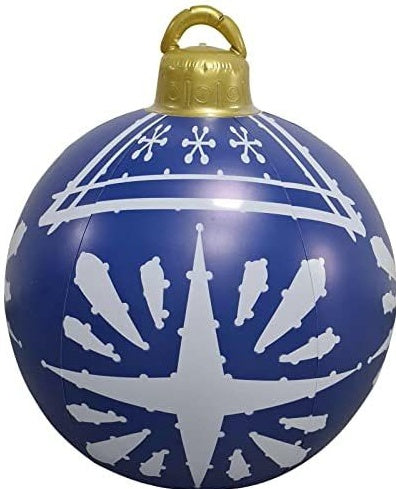 Inflatable PVC Christmas Ornament Ball Outdoor Decoration