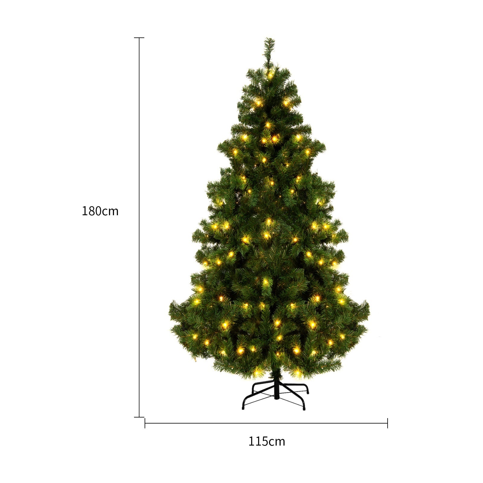 Artificial Snow Christmas Tree PVC Holiday Decoration
