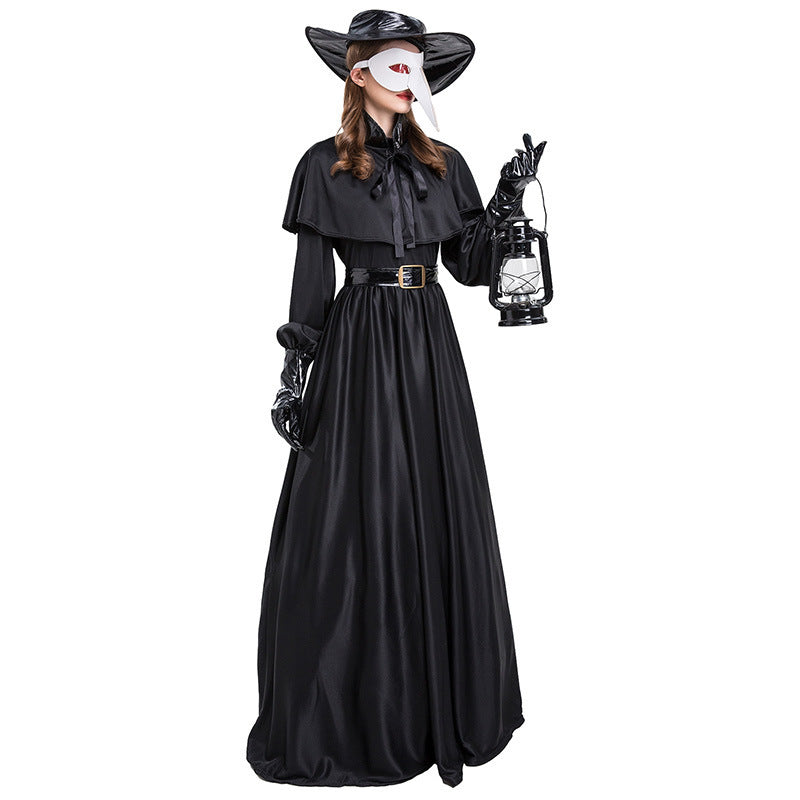 Halloween Steampunk Plague Doctor Mask Costume