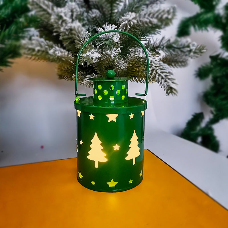 LED Christmas Candle Lanterns – Nordic Style Holiday Decoration