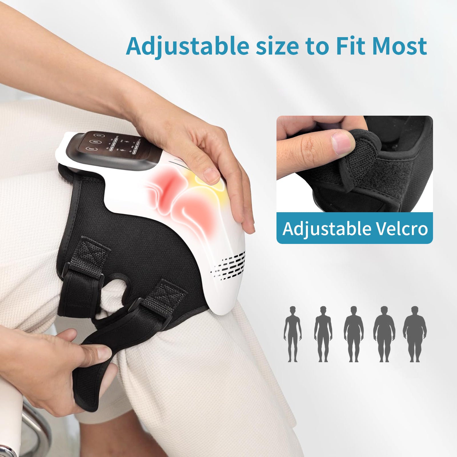 Electric Heating Knee Massager Pain Relief Device