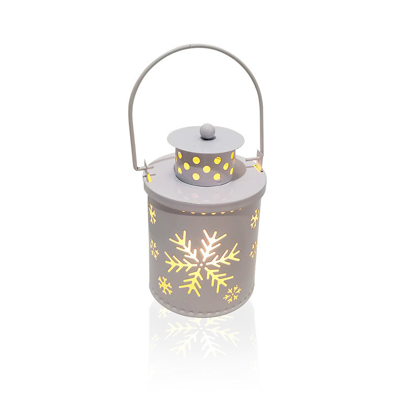 LED Christmas Candle Lanterns – Nordic Style Holiday Decoration