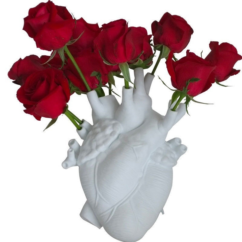 Nordic Style Flower Vase Sculpture Home Decor Pot