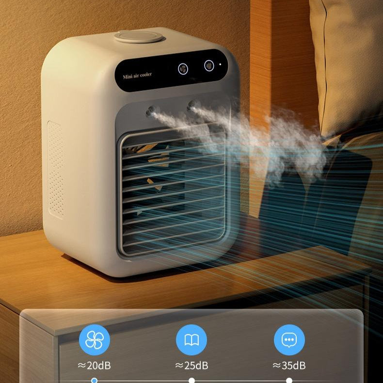 Portable Air Cooler Fan – Water Cooling AC for Room, Office & Car
