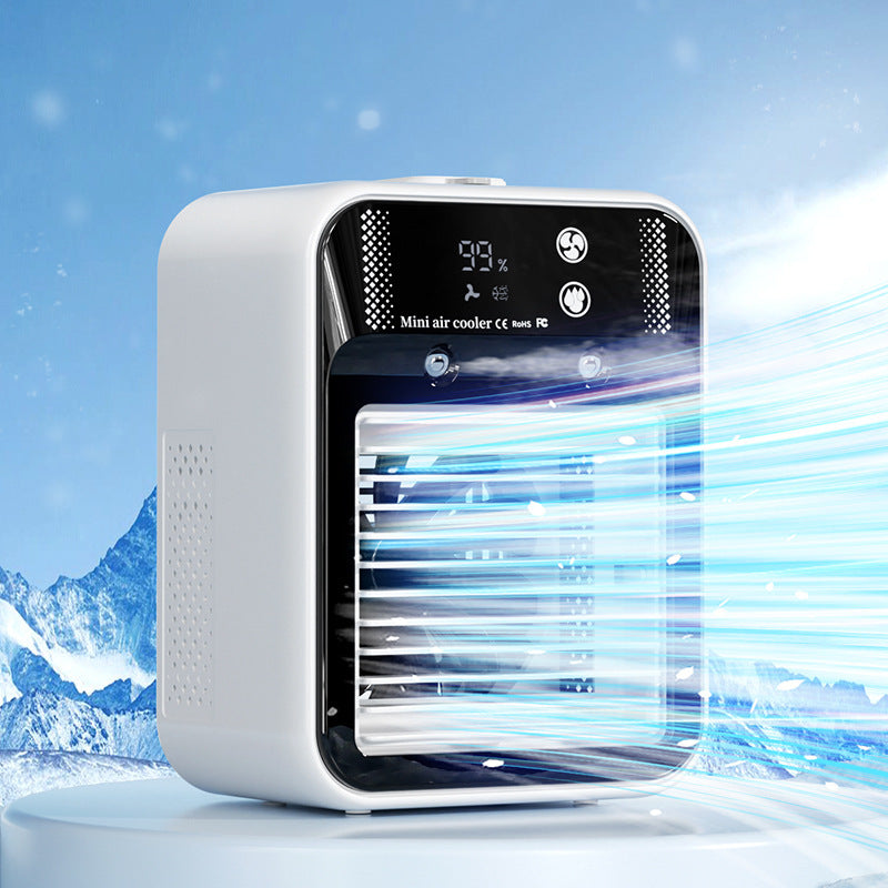 Portable Air Cooler Fan – Water Cooling AC for Room, Office & Car