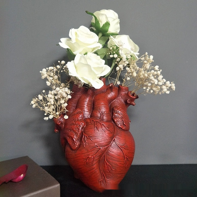 Nordic Style Flower Vase Sculpture Home Decor Pot