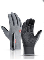 Waterproof Sports Gloves With Fleece