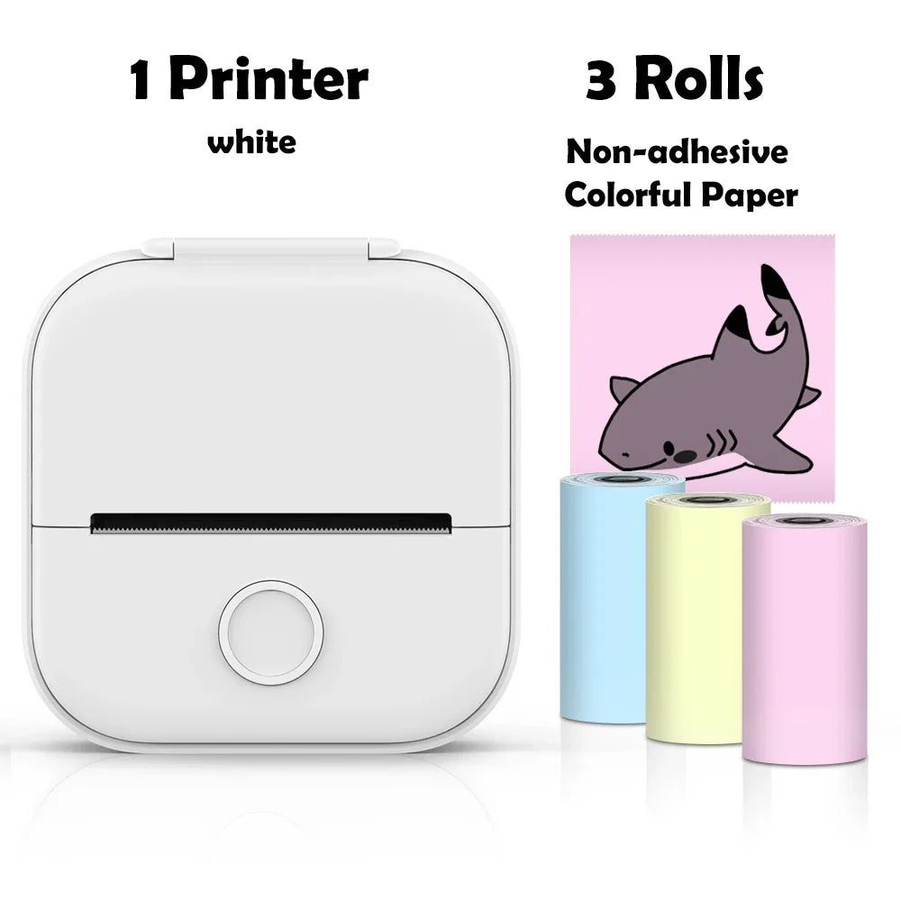 Phomemo T02 Mini Thermal Printer – Wireless Pocket Printer for DIY, Journals & Gifts