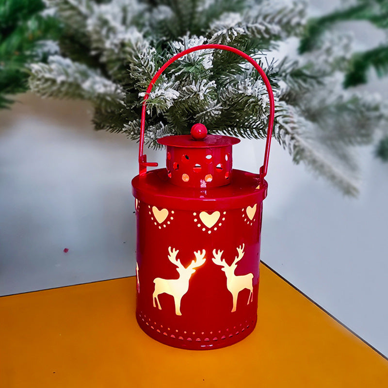 LED Christmas Candle Lanterns – Nordic Style Holiday Decoration
