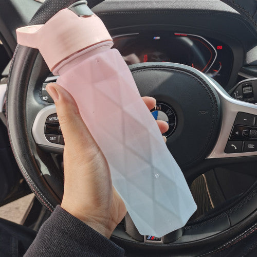 Spray Water Bottle for Girls – Large Capacity Sports & Travel Drinkware