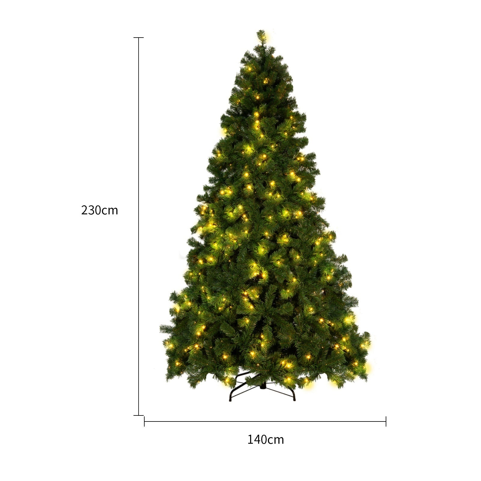 Artificial Snow Christmas Tree PVC Holiday Decoration