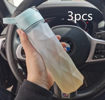 Spray Water Bottle for Girls – Large Capacity Sports & Travel Drinkware