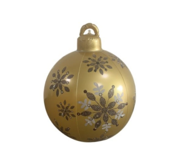 Inflatable PVC Christmas Ornament Ball Outdoor Decoration