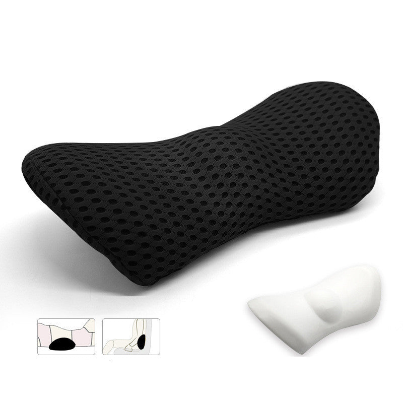 Lumbar Support Pillow – Side Sleeper & Pregnancy Cushion for Back, Hip & Sciatica Pain Relief