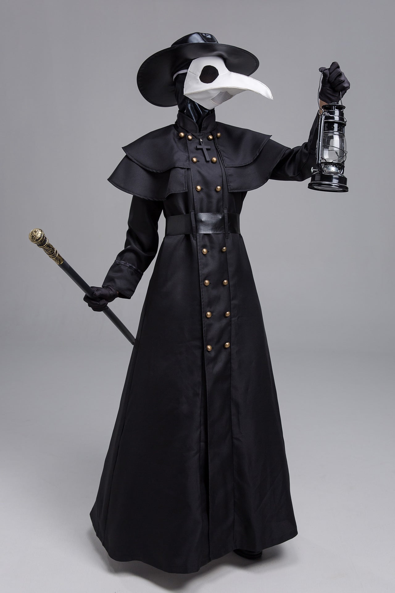 Halloween Steampunk Plague Doctor Mask Costume