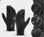 Waterproof Sports Gloves With Fleece
