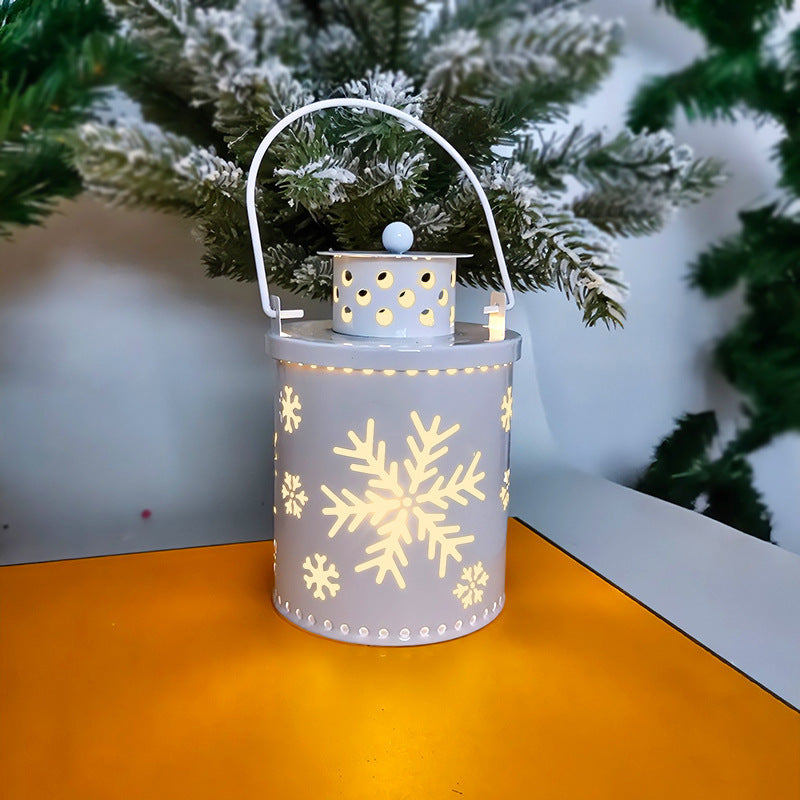 LED Christmas Candle Lanterns – Nordic Style Holiday Decoration